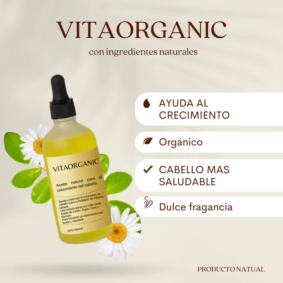 Tónico Capilar de Aceite para Crecimiento de Cabello